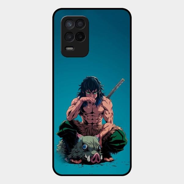 Masked Slayer Glass Case Cover For Realme 9 5G