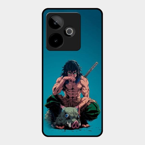 Masked Slayer Glass Case Cover For Realme Gt 7 5G