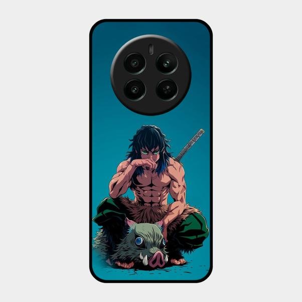 Masked Slayer Glass Case Cover For Realme Narzo 70 5G