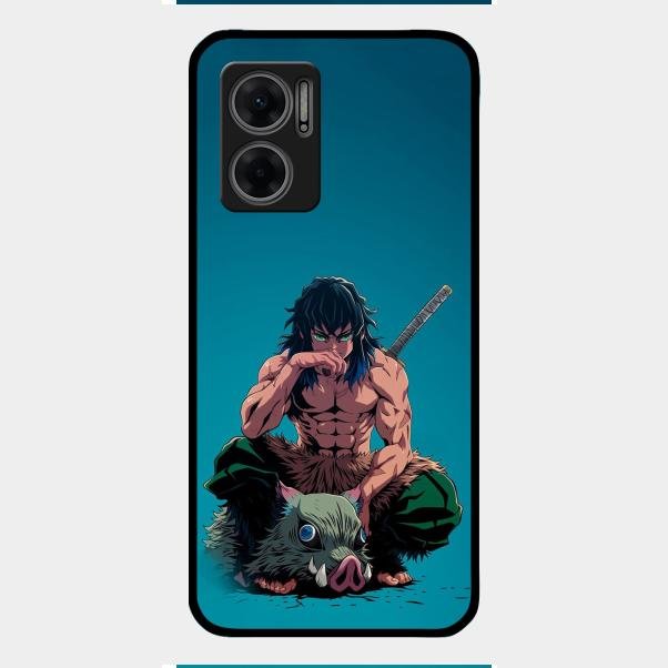 Masked Slayer Glass Case Cover For Redmi 11 Prime 5G