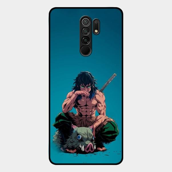 Masked Slayer Glass Case Cover For Redmi 9 Prime