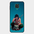 Masked Slayer Glass Case Cover For Redmi Note 10 Lite
