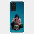 Masked Slayer Glass Case Cover For Redmi Note 11