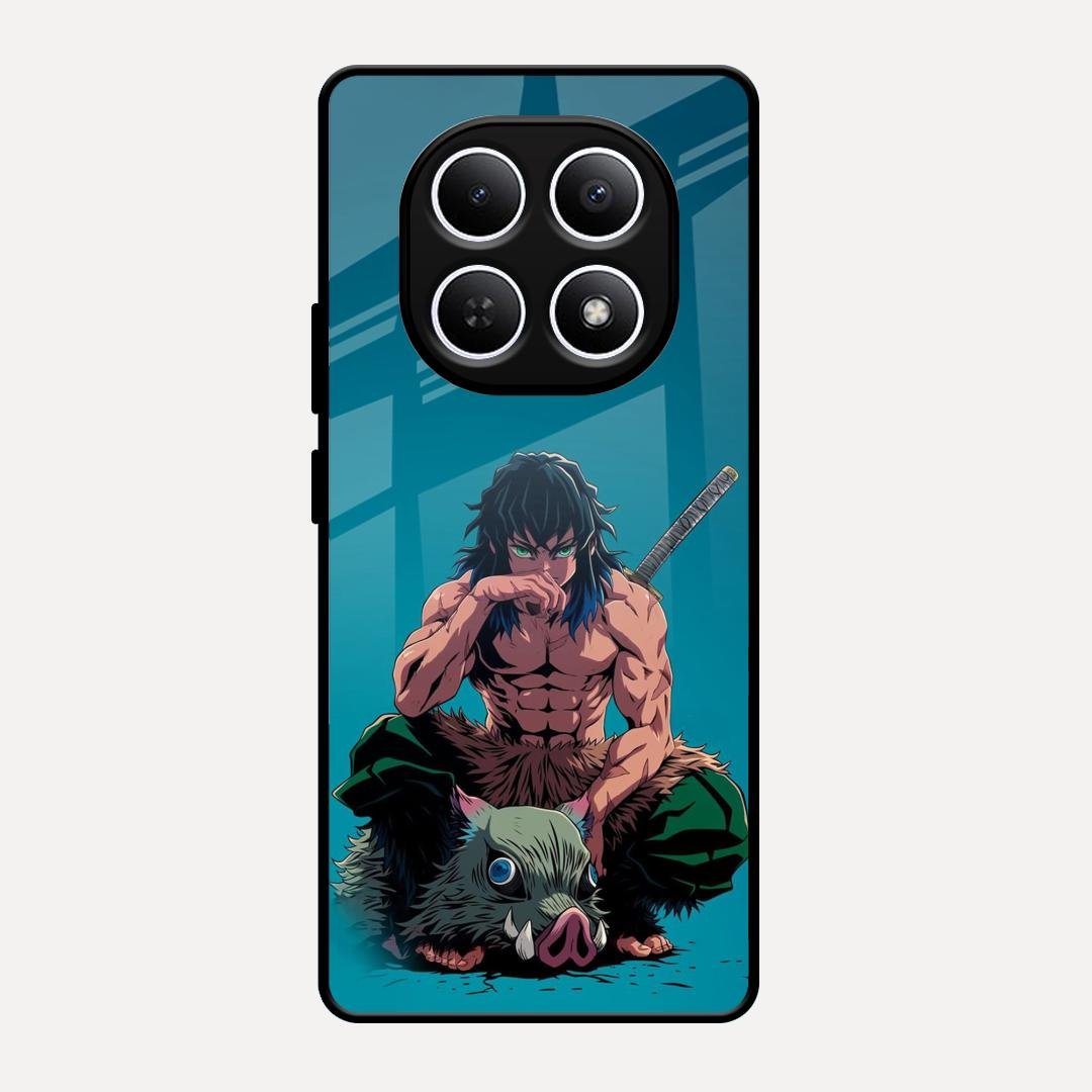 Masked Slayer Glass Case Cover For Redmi Note 15 5G