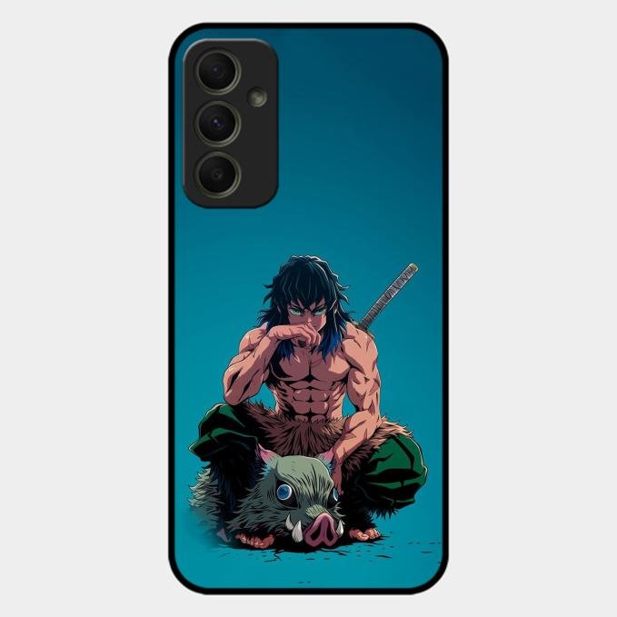 Masked Slayer Glass Case Cover For Samsung Galaxy A34 5G