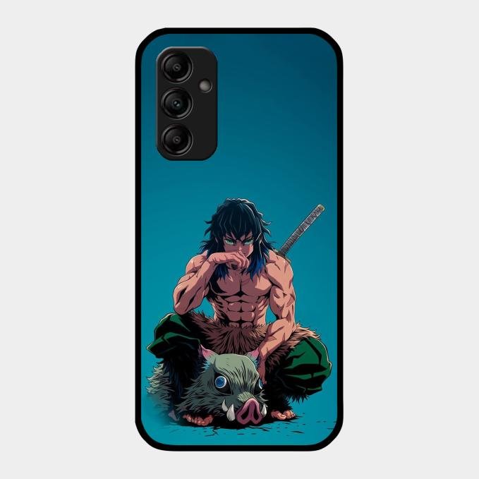 Masked Slayer Glass Case Cover For Samsung Galaxy M14 5G