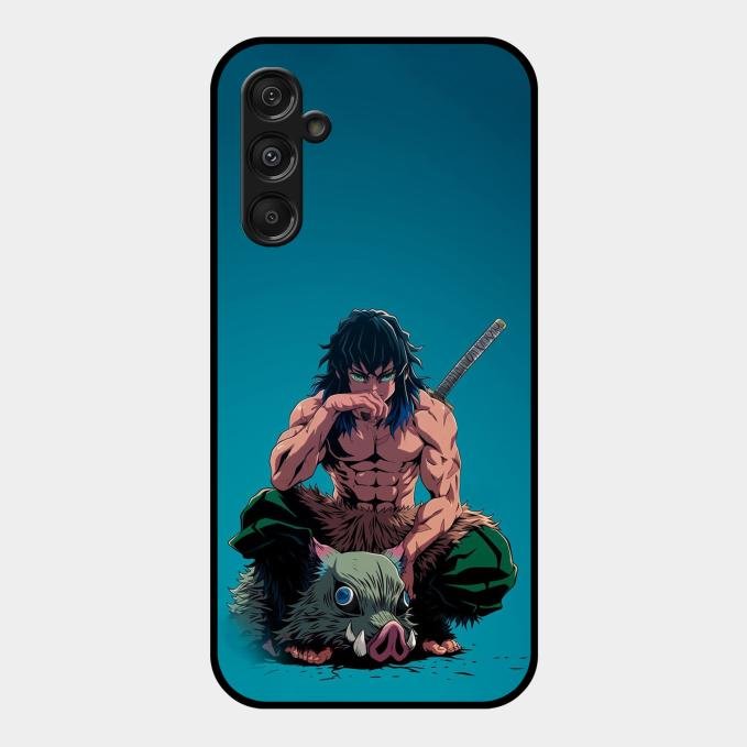 Masked Slayer Glass Case Cover For Samsung Galaxy M34 5G