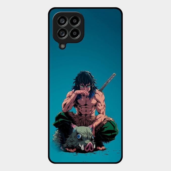 Masked Slayer Glass Case Cover For Samsung Galaxy M53 5G