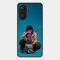 Masked Slayer Glass Case Cover For Vivo T3 Lite 5G