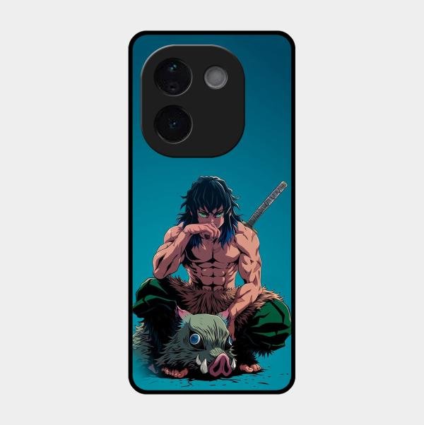 Masked Slayer Glass Case Cover For Vivo T3 Pro 5G