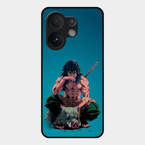 Masked Slayer Glass Case Cover For Vivo T4 Pro 5G