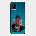 Masked Slayer Glass Case Cover For Vivo V20