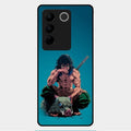 Masked Slayer Glass Case Cover For Vivo V27 Pro 5G