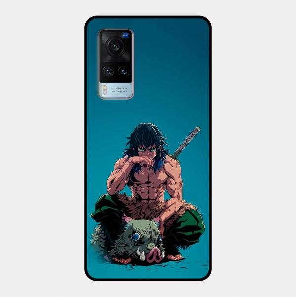 Masked Slayer Glass Case Cover For Vivo X60 5G