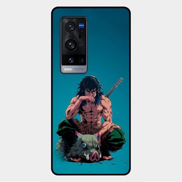 Masked Slayer Glass Case Cover For Vivo X60 Pro Plus 5G