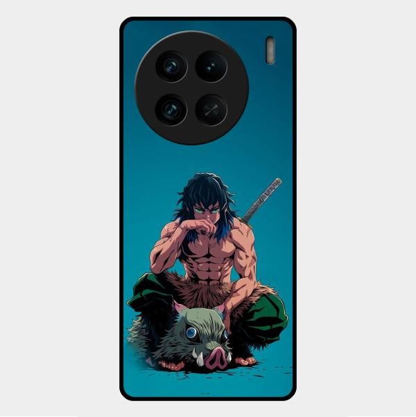 Masked Slayer Glass Case Cover For Vivo X90 Pro 5G