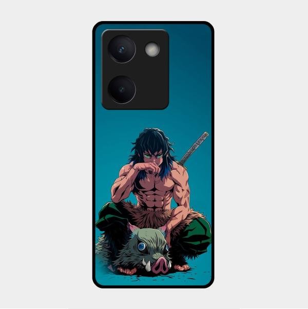 Masked Slayer Glass Case Cover For Vivo Y200 Pro 5G