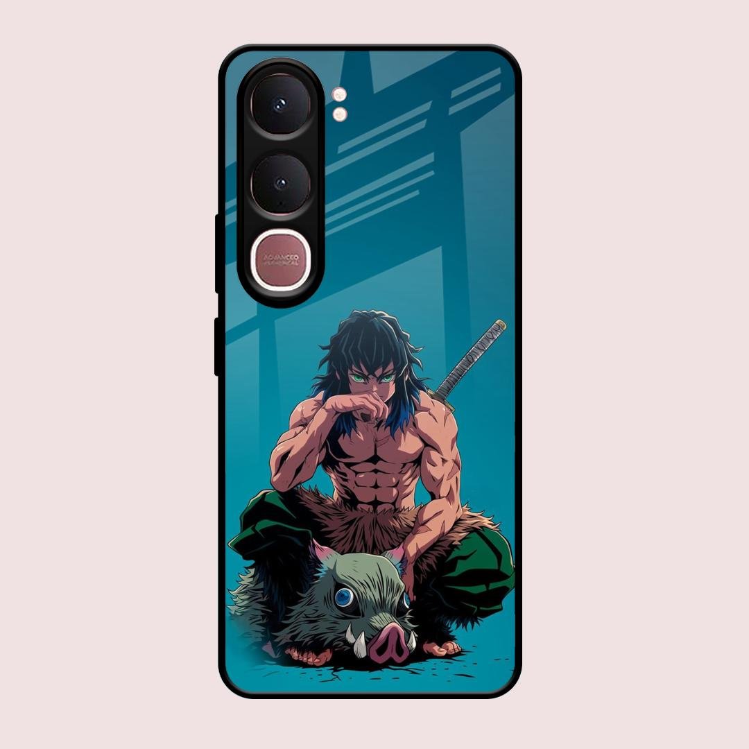 Masked Slayer Glass Case Cover For Vivo Y31 5G