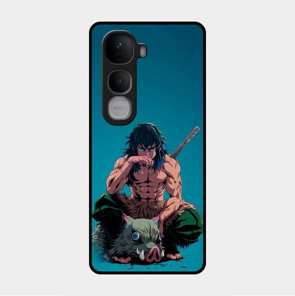 Masked Slayer Glass Case Cover For Vivo Y400 Pro 5G