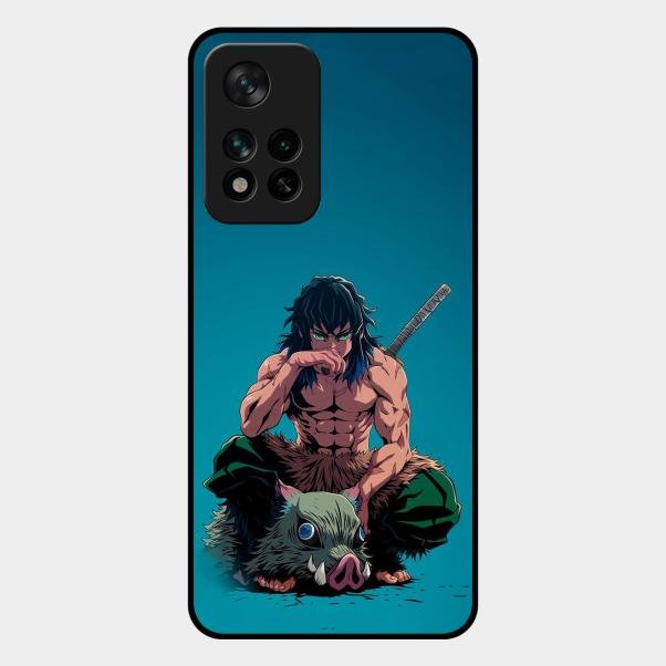 Masked Slayer Glass Case Cover For Xiaomi 11I 5G