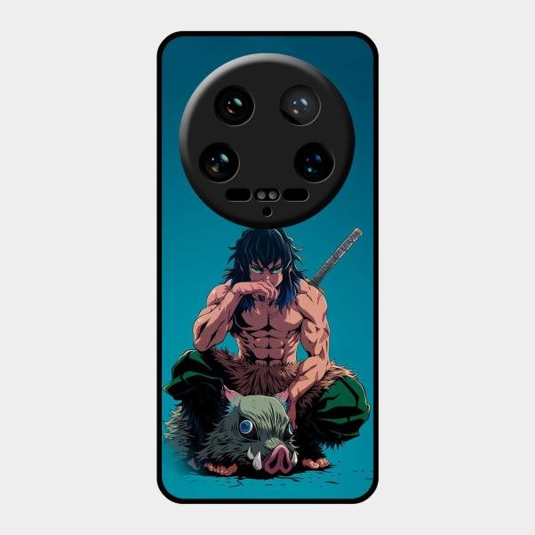 Masked Slayer Glass Case Cover For Xiaomi 14 Ultra