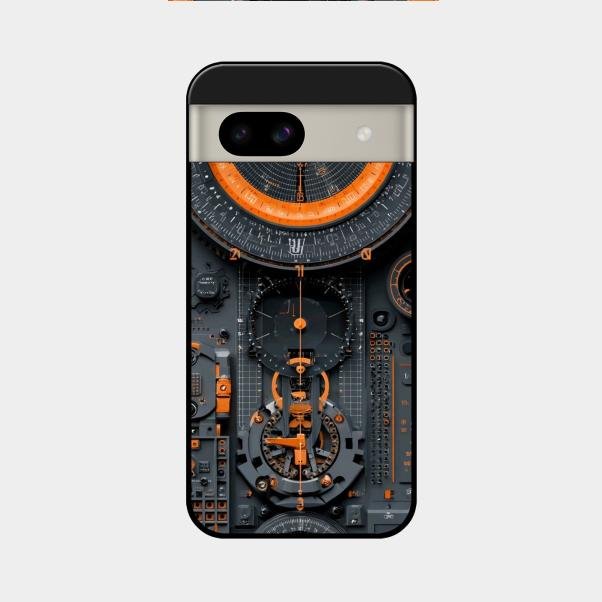 Mechanical Timepiece Glass Phone Cover Google Pixel 8A 5G