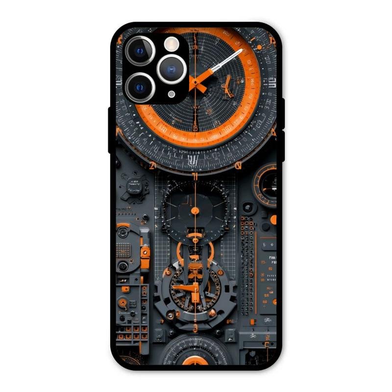 Mechanical Timepiece Glass Phone Cover iPhone 11 Pro