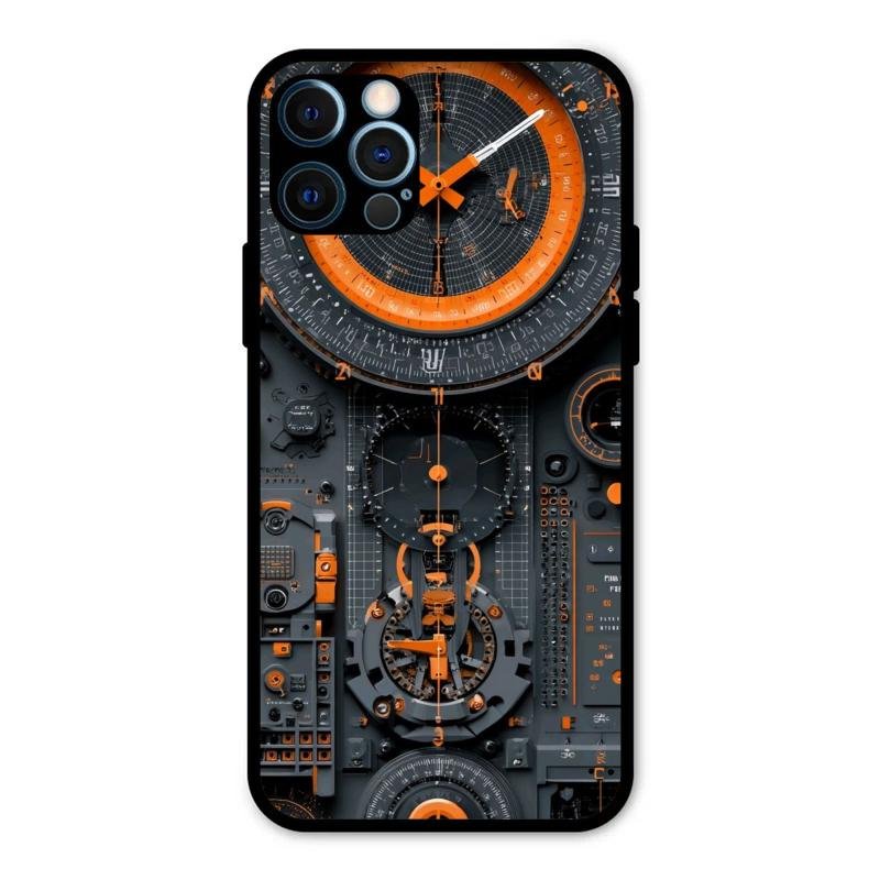 Mechanical Timepiece Glass Phone Cover iPhone 12 Pro Max