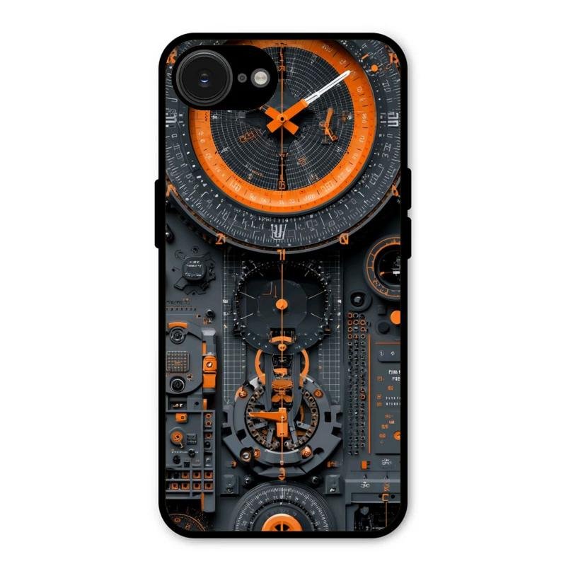 Mechanical Timepiece Glass Phone Cover iPhone 16e