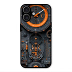Mechanical Timepiece Glass Phone Cover iPhone 17
