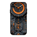 Mechanical Timepiece Glass Phone Cover iPhone XR