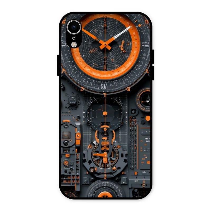 Mechanical Timepiece Glass Phone Cover iPhone XR