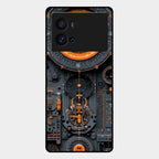 Mechanical Timepiece Glass Phone Cover Iqoo 9 Pro 5G