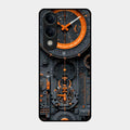 Mechanical Timepiece Glass Phone Cover Iqoo Z10 Lite