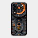 Mechanical Timepiece Glass Phone Cover Iqoo Z10 Lite