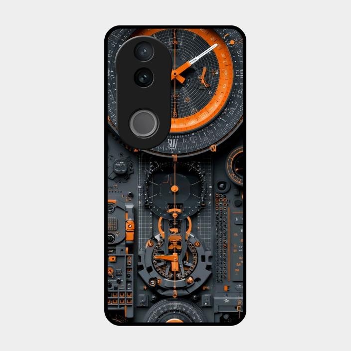 Mechanical Timepiece Glass Phone Cover Iqoo Z10R
