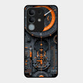 Mechanical Timepiece Glass Phone Cover iQOO Z10x 5G