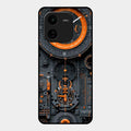 Mechanical Timepiece Glass Phone Cover Iqoo Z9X 5G