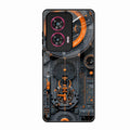 Mechanical Timepiece Glass Phone Cover Motorola Edge 50 Fusion 5G