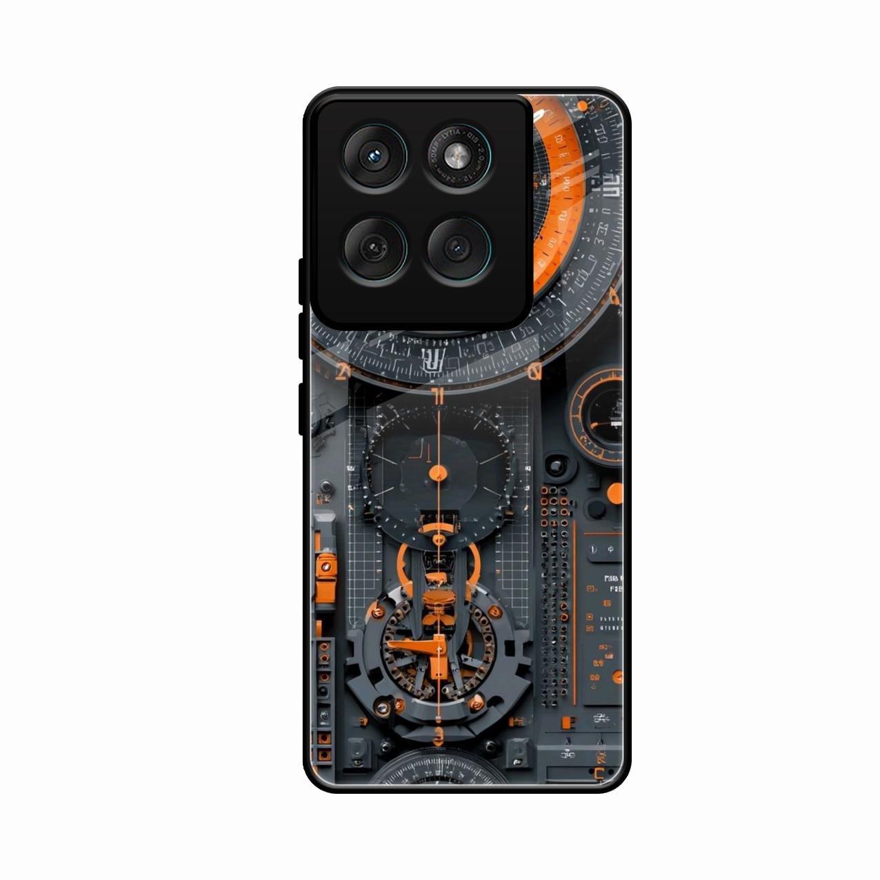 Mechanical Timepiece Glass Phone Cover Motorola Edge 60 5G