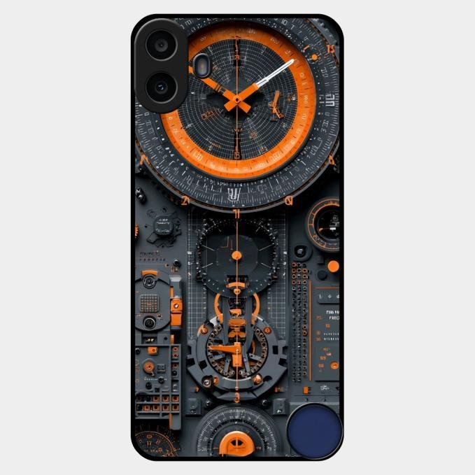 Mechanical Timepiece Glass Phone Cover Nothing Cmf Phone 1