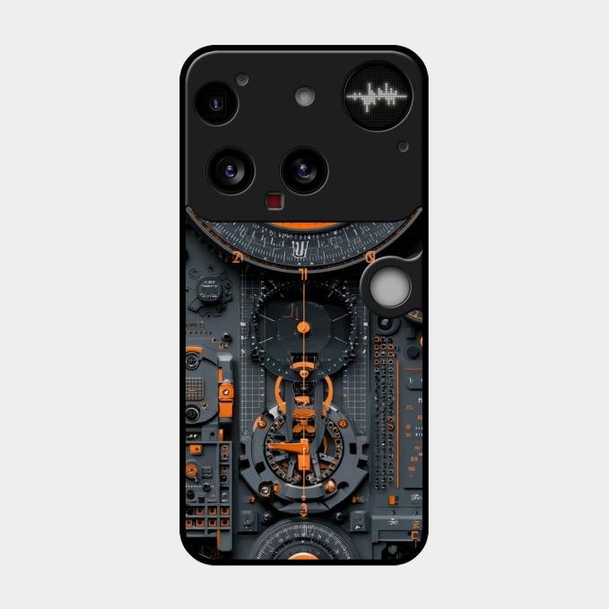 Mechanical Timepiece Glass Phone Cover Nothing Phone 3 5G