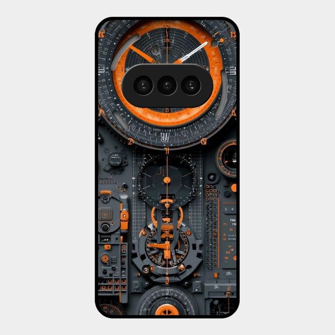 Mechanical Timepiece Glass Phone Cover Nothing Phone 3A 5G