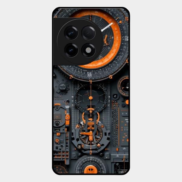 Mechanical Timepiece Glass Phone Cover Oneplus 11R 5G