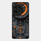 Mechanical Timepiece Glass Phone Cover Oneplus 12R 5G