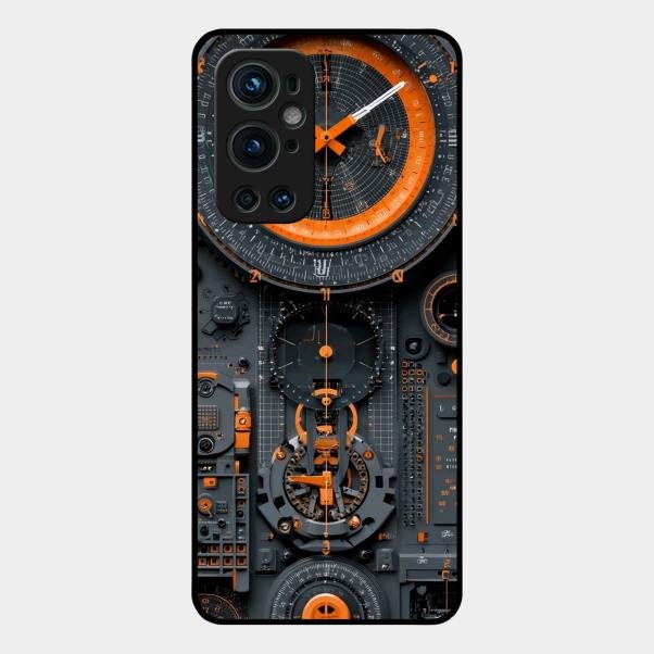 Mechanical Timepiece Glass Phone Cover Oneplus 9 Pro 5G