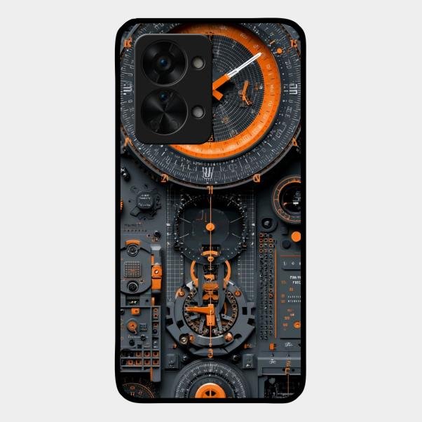 Mechanical Timepiece Glass Phone Cover Oneplus Nord 2T 5G