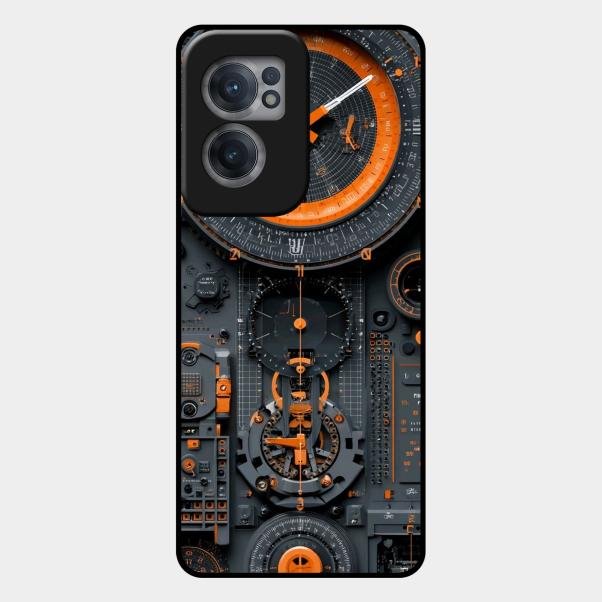Mechanical Timepiece Glass Phone Cover Oneplus Nord Ce 2 5G