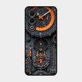 Mechanical Timepiece Glass Phone Cover Oppo A5 5G