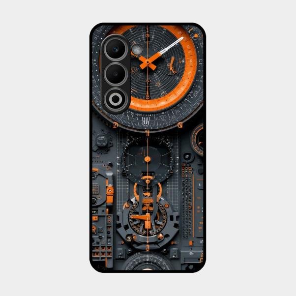 Mechanical Timepiece Glass Phone Cover Oppo A5 5G